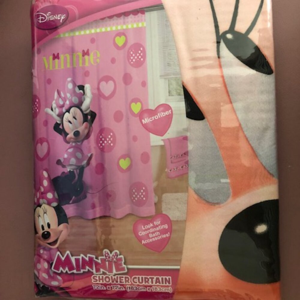 Minnie Mouse Shower Curtain